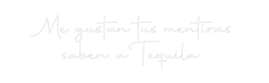 Custom Neon: Me gustan tus...