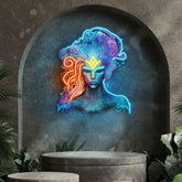 Aquarius Zodiac Horoscope Neon Sign