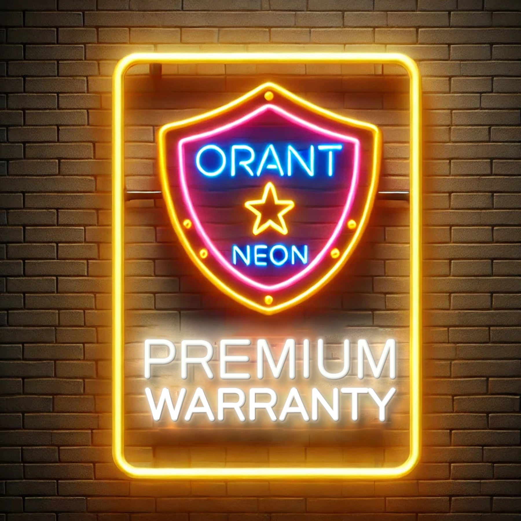 Lifetime Premium Warranty - Unlimited Replacement for Custom Logo Signs