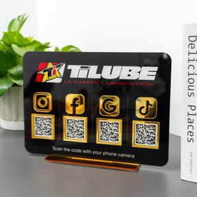 Custom Multi QR Code Horizontal Rectangle