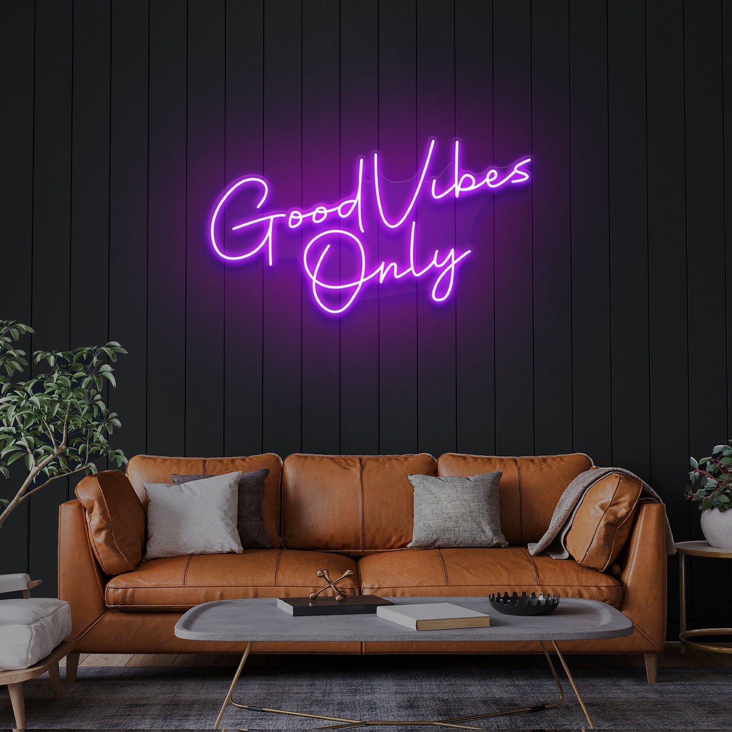 Good Vibes Only LED Neon Sign Light