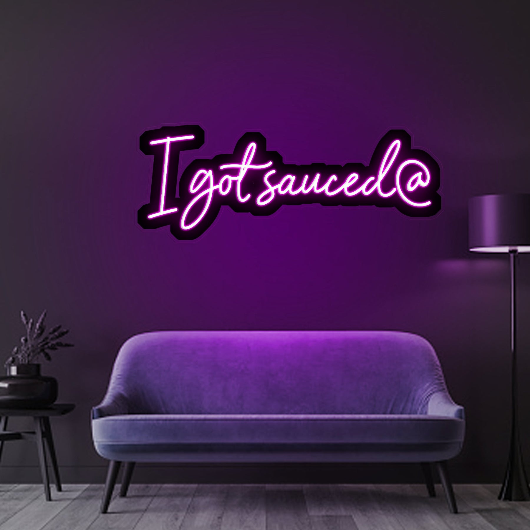 Custom Name Sign Igotsauced@