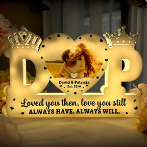 Name Letter Heart - Personalized Photo Light Box