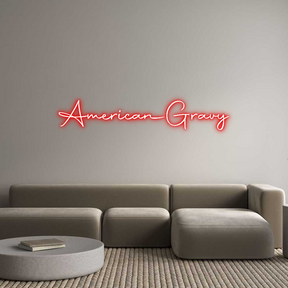 Custom Neon: American Gravy