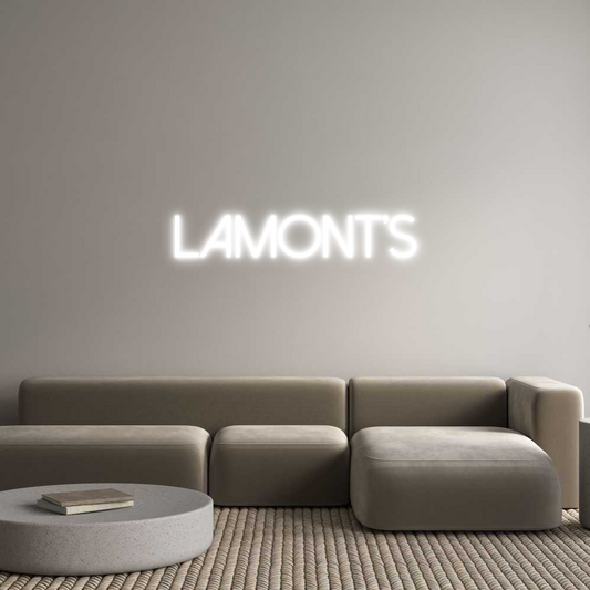 Custom Neon: LAMONT’S