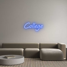 Custom Neon: College