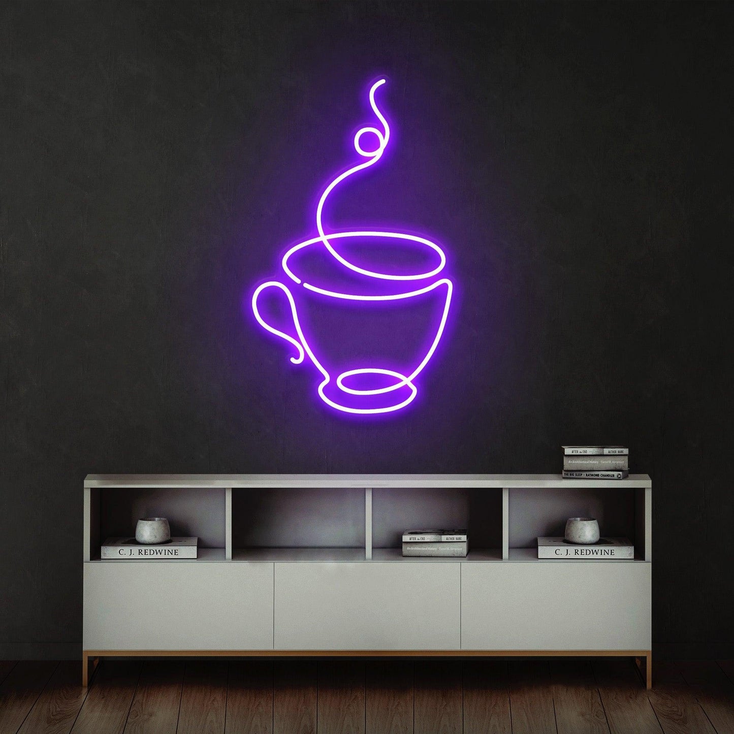 Coffee Cup Neon Sign