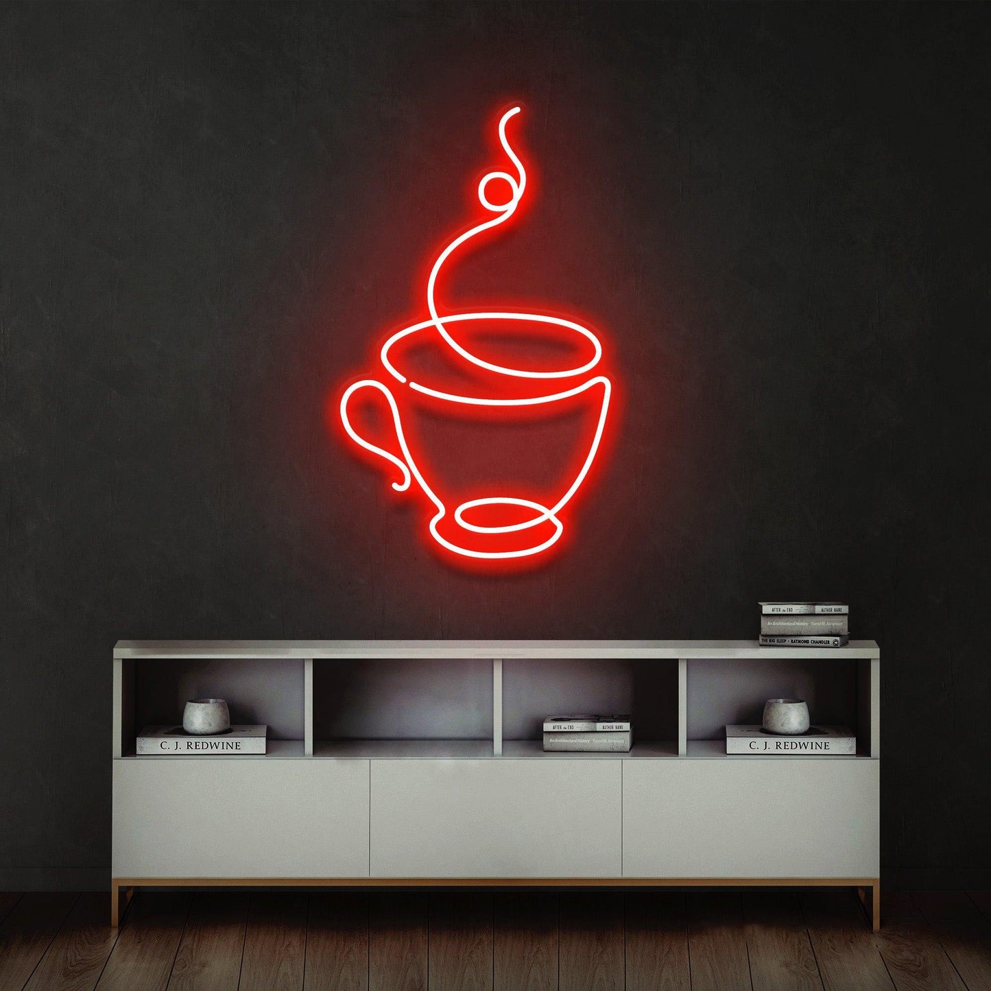 Coffee Cup Neon Sign