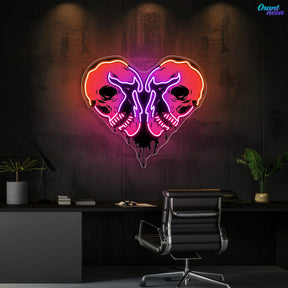 Valentine’s in the Underworld Best Gift For Valentine Neon Sight Light Artwork