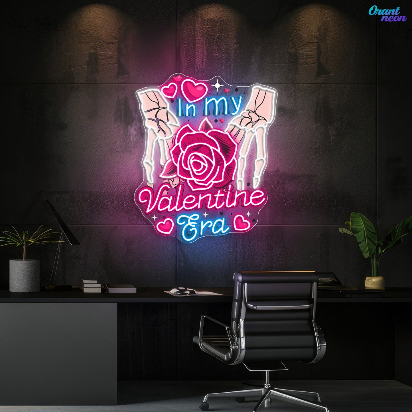 Love, Lethal and Undead Best Gift For Valentine Neon Sight Light Artwork