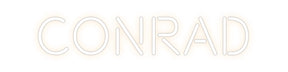 Custom Neon: CONRAD