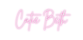 Custom Neon: Catie Beth