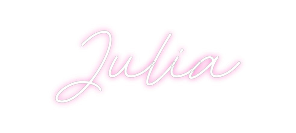 Custom Neon: Julia