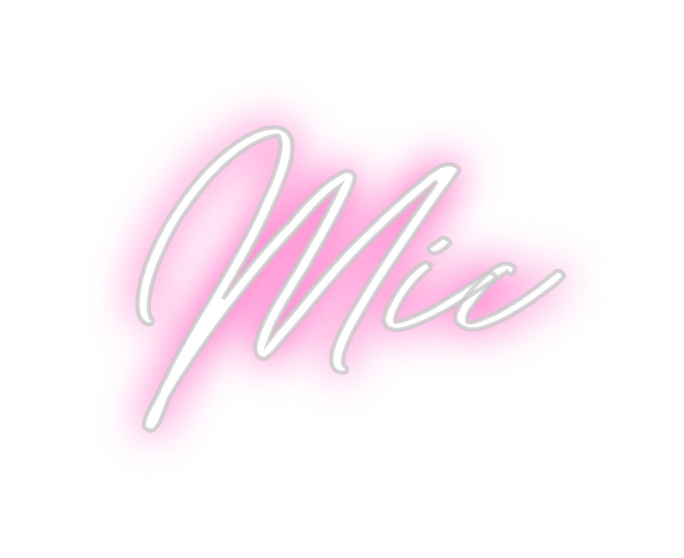 Custom Neon: Mic