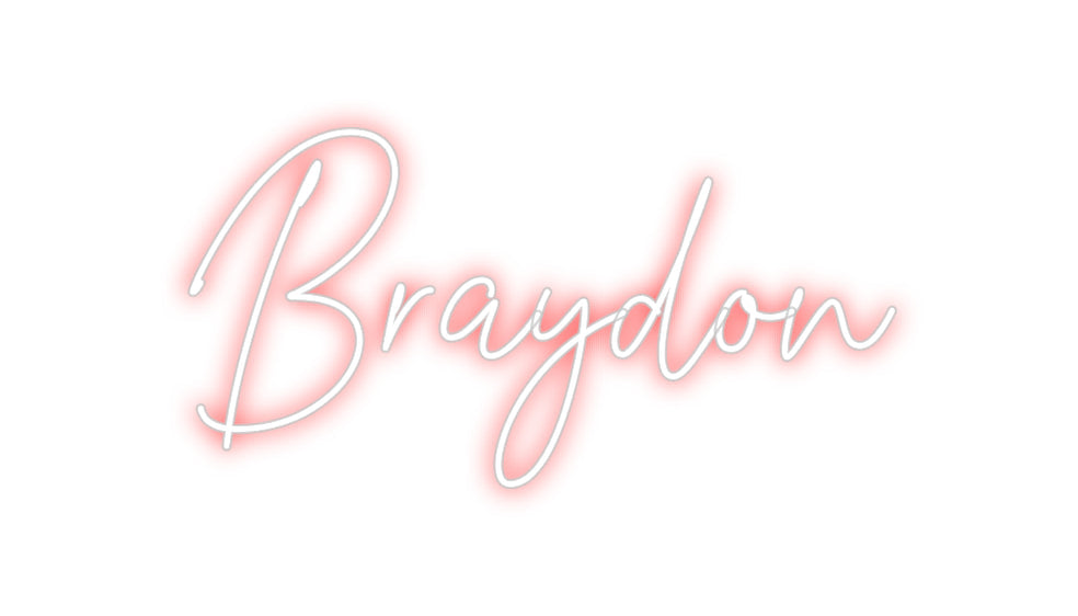 Custom Neon: Braydon