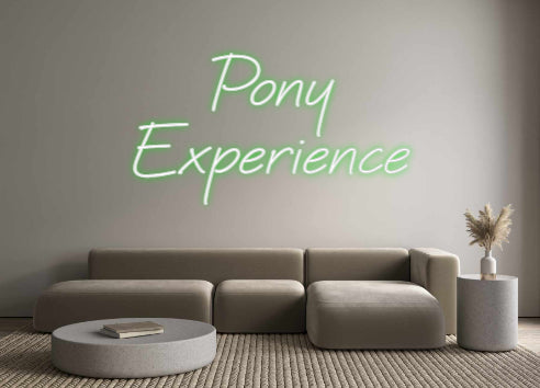 Custom Neon: Pony 
Experi...