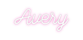 Custom Neon: Avery