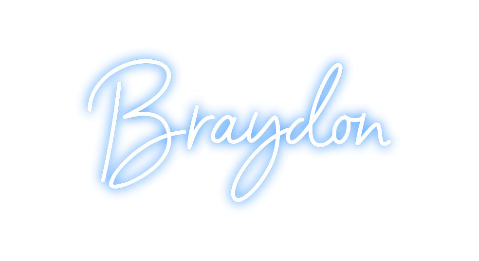 Custom Neon: Braydon