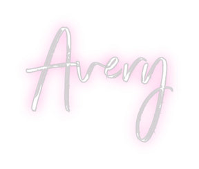 Custom Neon: Avery