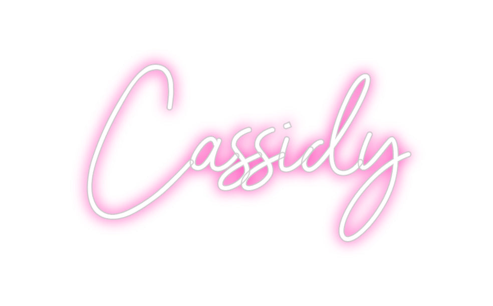 Custom Neon: Cassidy