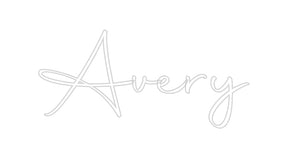 Custom Neon: Avery