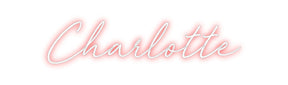 Custom Neon: Charlotte