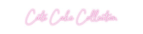 Custom Neon: Cute Cake Col...