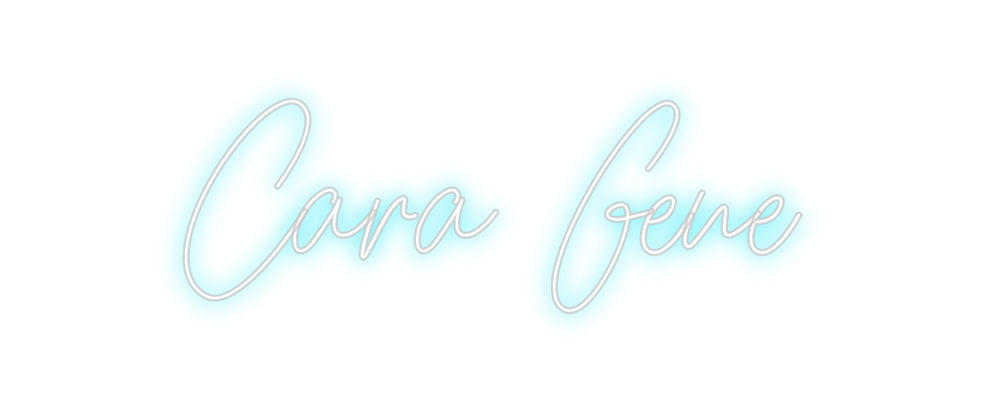 Custom Neon: Cara Gene
