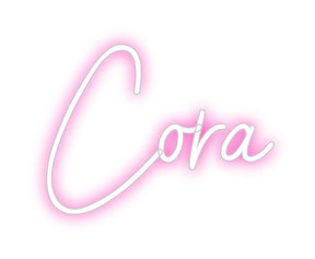 Custom Neon: Cora
