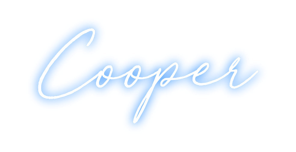 Custom Neon: Cooper