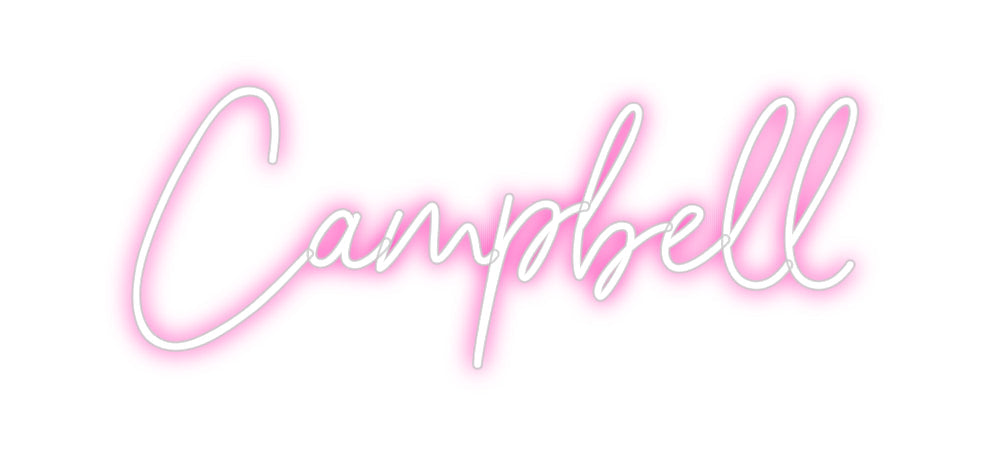 Custom Neon: Campbell