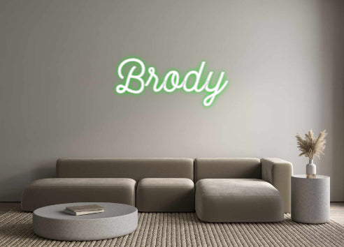 Custom Neon: Brody