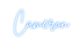 Custom Neon: Cameron
