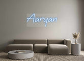 Custom Neon: Aaryan