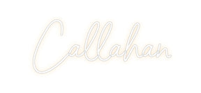 Custom Neon: Callahan