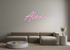 Custom Neon: Alex