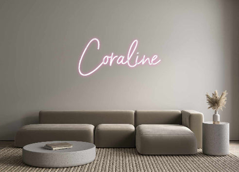 Custom Neon: Coraline