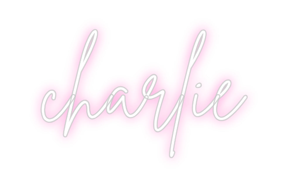 Custom Neon: charlie