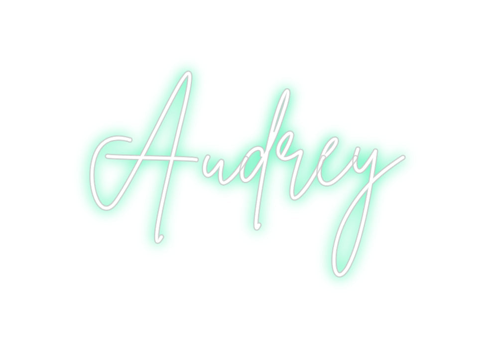 Custom Neon: Audrey