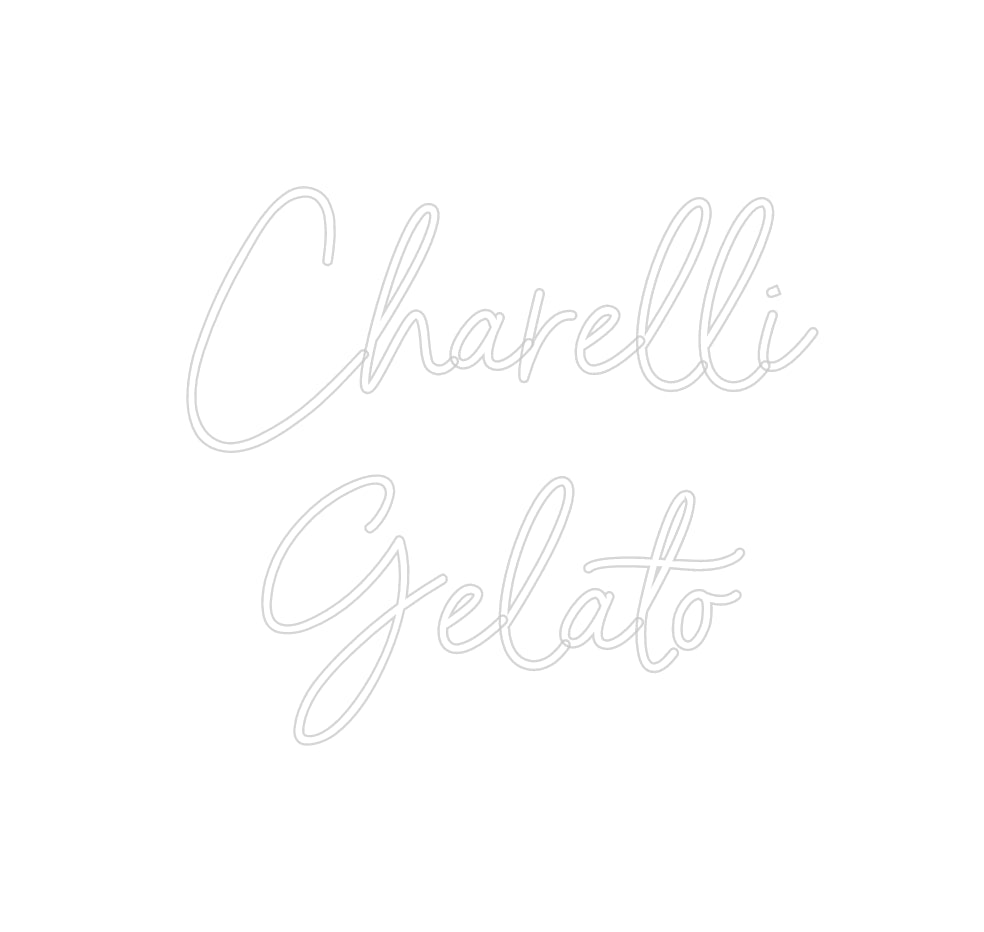 Custom Neon: Charelli Gel...