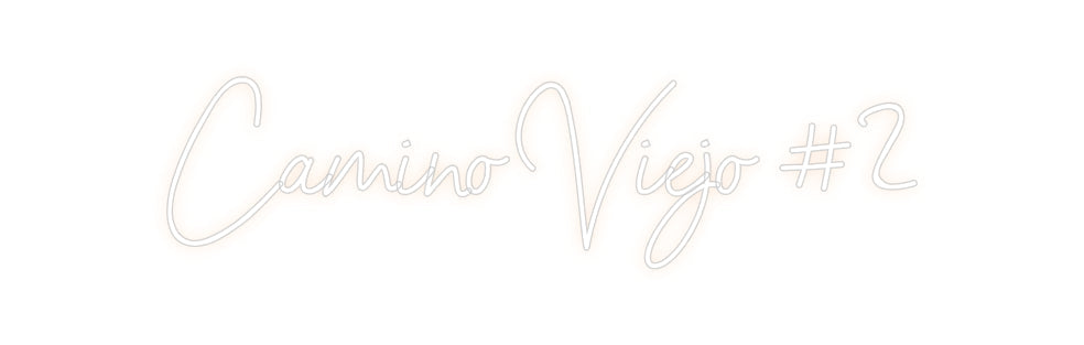 Custom Neon: Camino Viejo #2