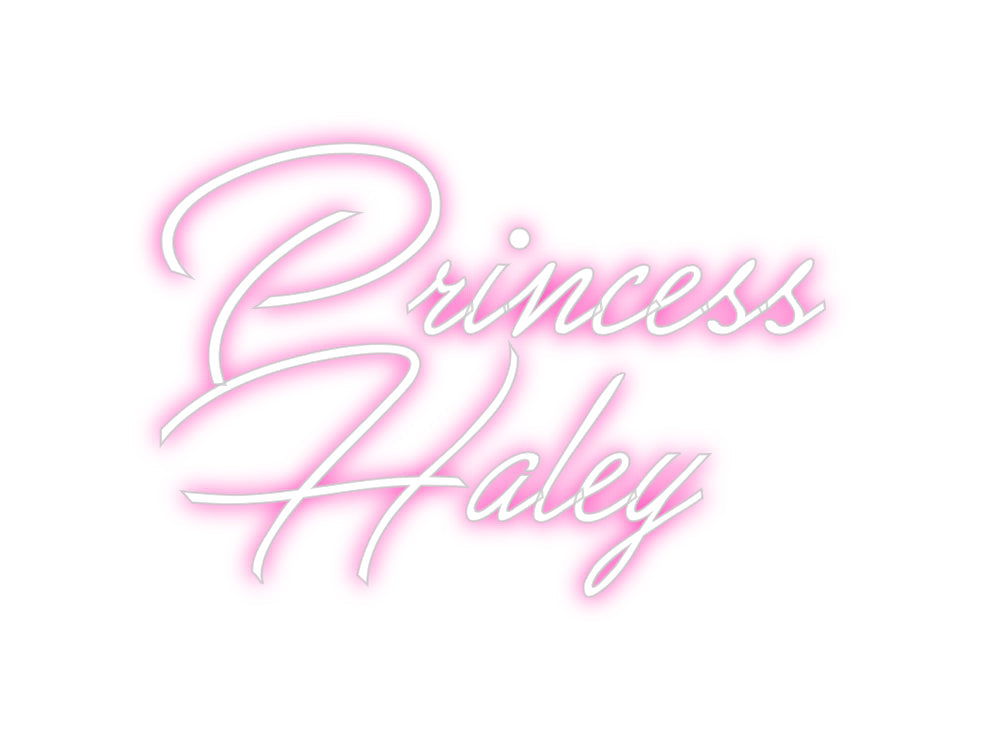 Custom Neon: Princess Haley