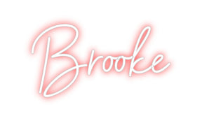 Custom Neon: Brooke