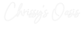 Custom Neon: Chrissy’s Oasis