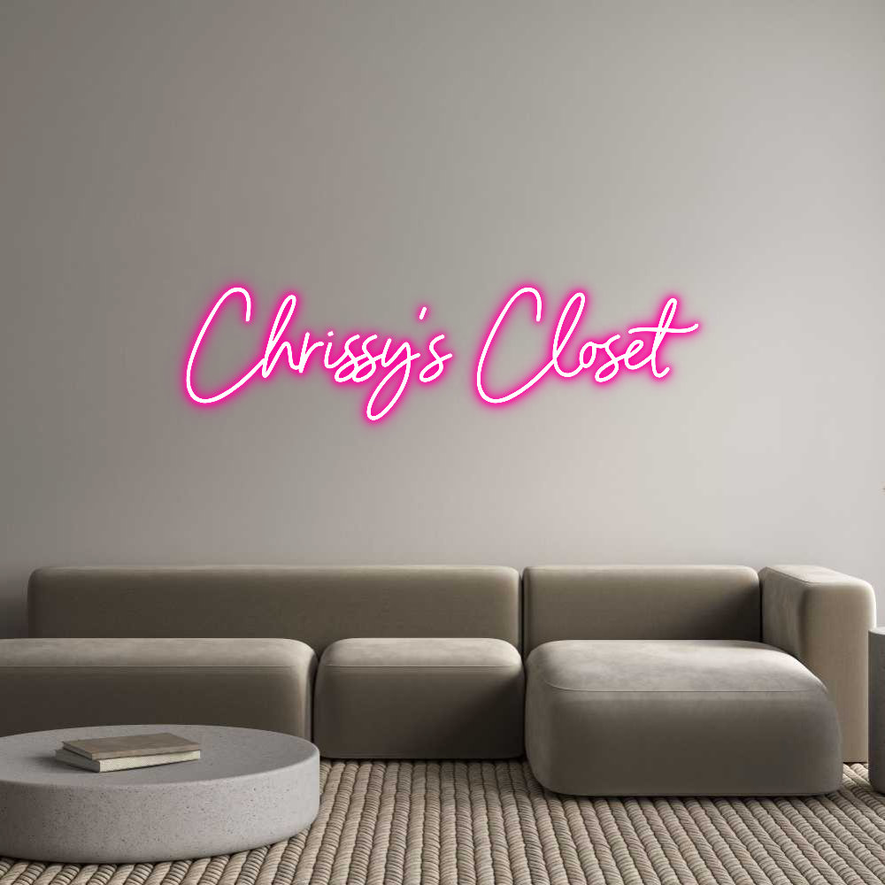 Custom Neon: Chrissy's Clo...