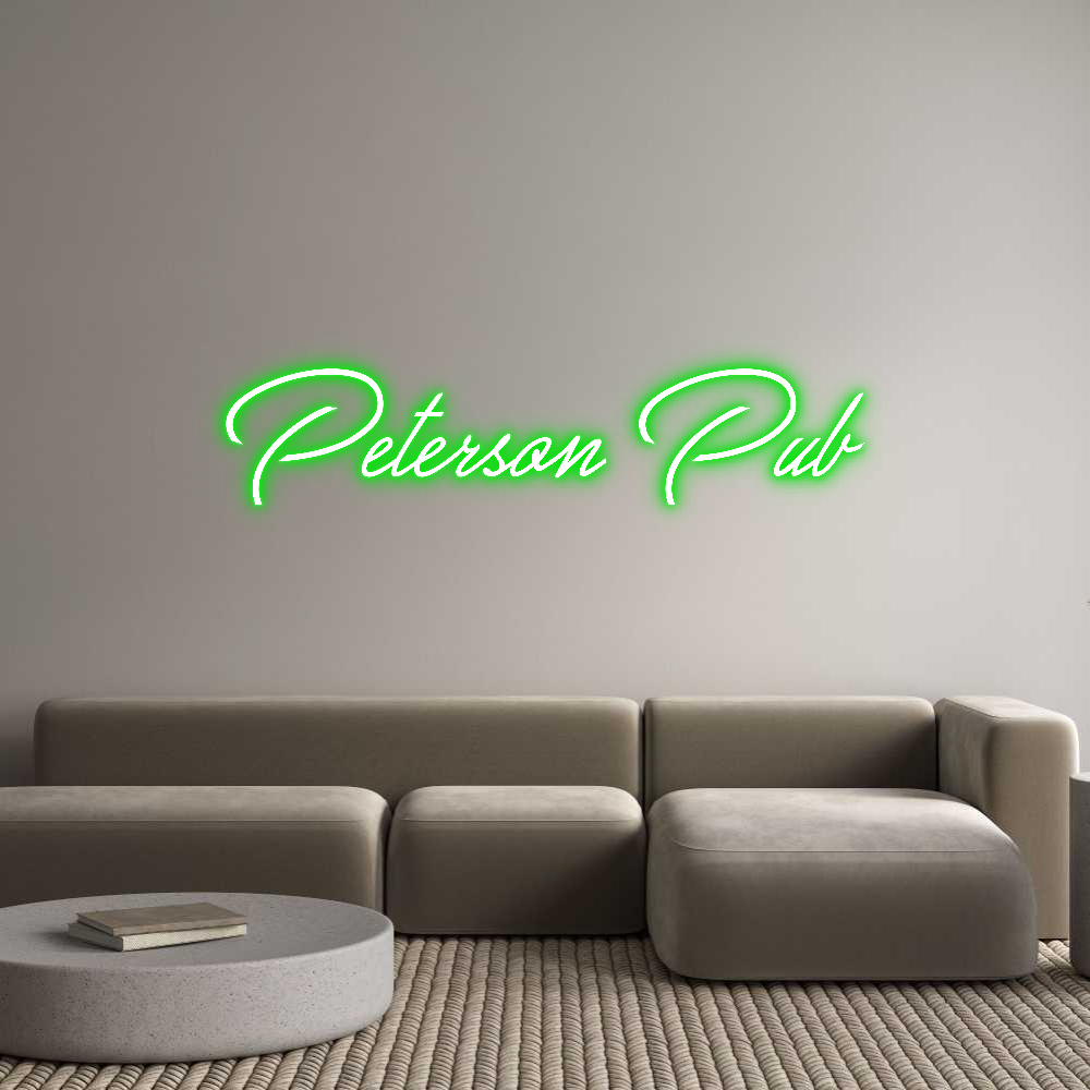 Custom Neon: Peterson Pub