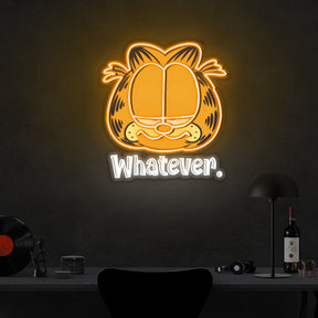 GF Whatever Neon Sign x Acrylic Artwork