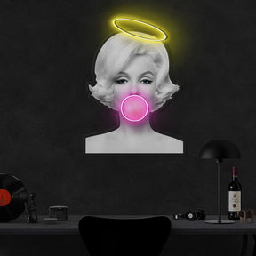 "Queen of The Cinema" Neon x Acrylic Artwork
