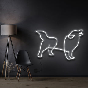 "Border Collie" Neon Sign