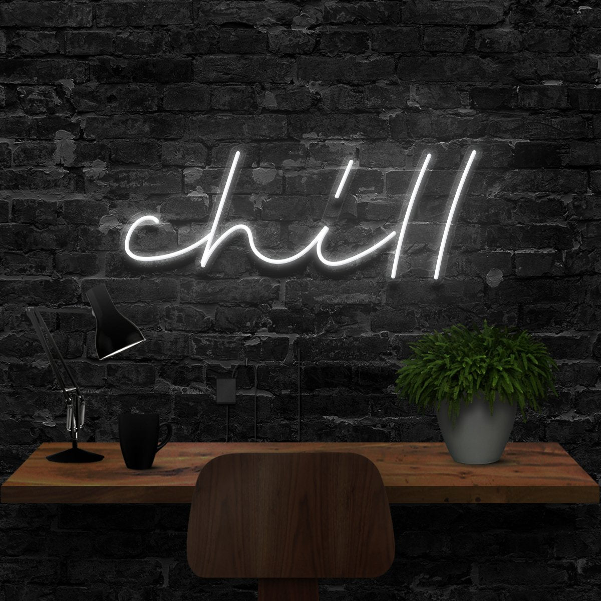 "Chill" Neon Sign